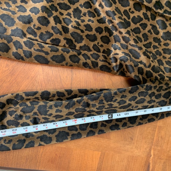 Express World Brand Leopard Print Coat Size 13/14 - Picture 6 of 8